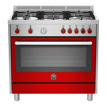 Load image into Gallery viewer, PRE-ORDER Bertazzoni La Germania RIS95C 61L BX - Free Standing Cooker 90cm