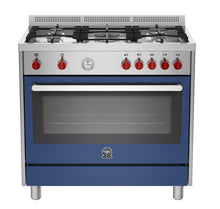 Load image into Gallery viewer, PRE-ORDER Bertazzoni La Germania RIS95C 61L BX - Free Standing Cooker 90cm
