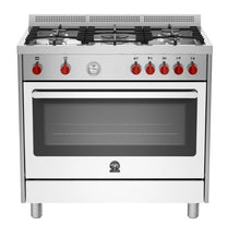 Load image into Gallery viewer, PRE-ORDER Bertazzoni La Germania RIS95C 61L BX - Free Standing Cooker 90cm