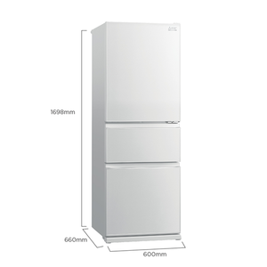 Mitsubishi MR-CGX41EX Bottom Freezer Refrigerator (3 Door)