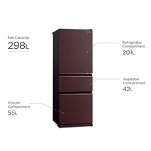 Load image into Gallery viewer, Mitsubishi MR-CGX46EX Bottom Freezer Refrigerator (3 Door)