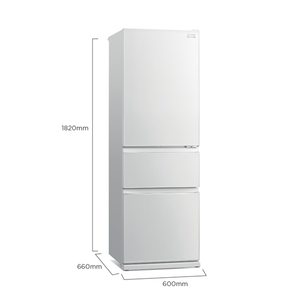Mitsubishi MR-CGX46EX Bottom Freezer Refrigerator (3 Door)