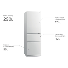 Load image into Gallery viewer, Mitsubishi MR-CGX46EX Bottom Freezer Refrigerator (3 Door)