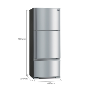 Mitsubishi MR-V50EX Top Freezer Refrigerator (3 Door)