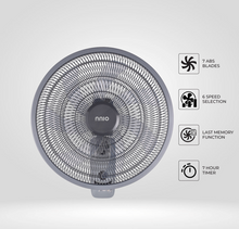 Load image into Gallery viewer, NNIO N1830DCWFR (Climate Voucher) 18" BLDC Motor Wall Fan with Remote Control, 6 Speed, Last Memory Function