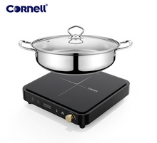 Load image into Gallery viewer, Cornell CICS501BK Induction Cooker 2000W with Premium Stainless Steel Pot