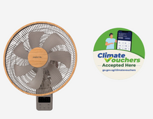 Load image into Gallery viewer, Mistral  MWF1454DR-G (Climate Voucher) 14" DC Wall Fan with Remote