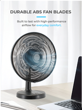 Load image into Gallery viewer, Mistral MTF1697DR - (Climate Voucher) Matt Black Gen 1 - 16" DC Table Fan with Remote