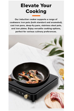 Load image into Gallery viewer, Cornell CICS501BK Induction Cooker 2000W with Premium Stainless Steel Pot